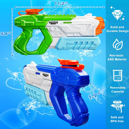 ESOAKER High Capacity Air Pressure Water War Guns