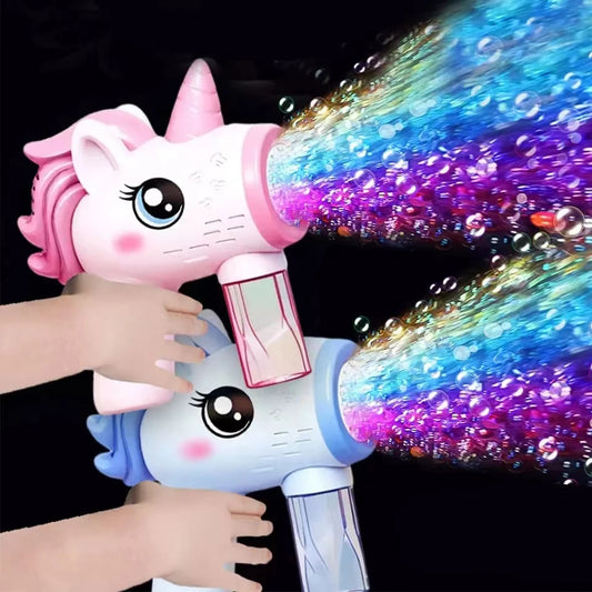 Enchanted Unicorn Bubble Gun