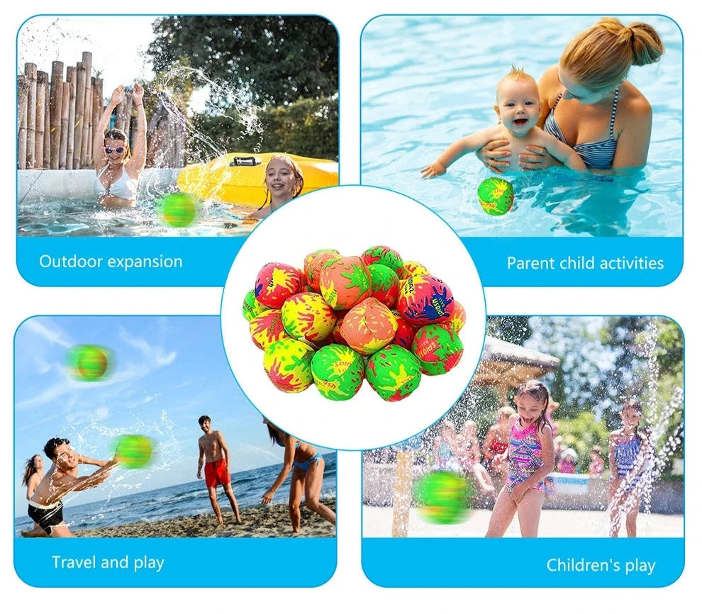 SplashZone Reusable Water War Splash Balls