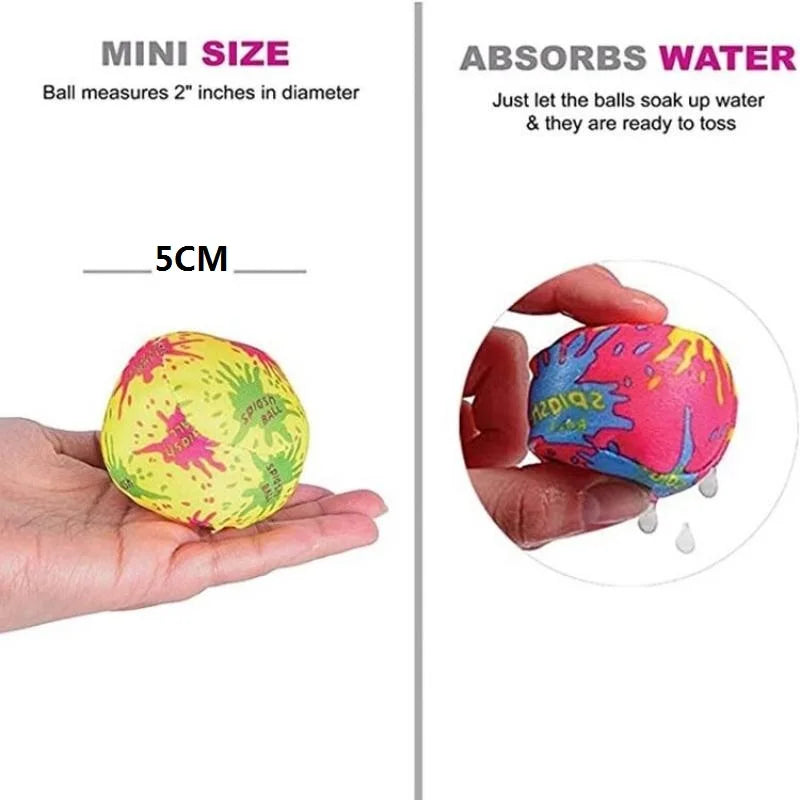 SplashZone Reusable Water War Splash Balls